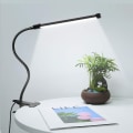 Miniatyrbilde 1 av 5: Klemmelampe for seng 5W klemmelampe skrivebordsklemmelampe med led nattbordsklemmelampe 2 lysmoduser brigh