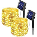 Miniatyrbillede 1 af 5: [2 stk.] Udover solcellelyskæden, 10m LED udendørs lyskæde vandtæt