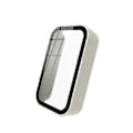 Miniatyrbillede 1 af 5: Hårdskal Tempered Glass Skærmbeskytter Case Bumper Cover til Readme Band Pro (Hvid)