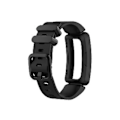 Pikkukuva 1 / 5: Älykello Silikon Ranneke Fitbit Inspire HR:lle (Valkoinen) (Musta)