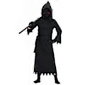 Pikkukuva 1 / 5: Lasten Kuoleman Asu Halloween Kuoleman Asu Lapsille Pojille Tytöille, Lasten Kuoleman Viitta ja Viikatesetti Z 001 XL(XL Z 001)