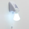 Miniatyrbillede 3 af 5: 8 stk. Bærbar Led Pære Lille Skab Lampe Natlys Batteri