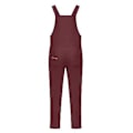 Miniatyrbillede 3 af 4: Dame Spring Sommer Casual Løse Lange Bib Bukser Jumpsuits Baggy Bomuld Linned Look Rompers Overalls Bukser Plus Size (L Vinrød)