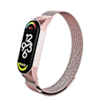 Pikkukuva 1 / 5: Metallikelloremmi Xiaomi Mi Band 7:lle (Vaaleanpunainen)