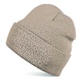 Miniatyrbillede 1 af 5: Unisex Strikket Beanie Hat - Enkelt, Varmt, Med Kant, Vinterhue, Vindtæt, Ørebeskyttende Hat til Udendørs Sport (Khaki)