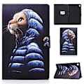 Miniatyrbild 1 av 5: Läderfodral för surfplatta Samsung Galaxy Tab A9+ (Liten Gul Katt)