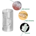 Miniatyrbillede 3 af 5: (Transparent) Sengelagen Klips, 10 stk Cylindriske Skridsikre Plastik