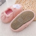 Miniatyrbillede 5 af 5: Baby Piges Bløde Plys Hjemmesko Tegneserie Varme Vinter Hjemmesko (Indvendig længde 17,5 cm)