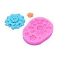 Miniatyrbillede 1 af 5: Silikone Chokoladeform Blomst/Sommerfugl Form Chokolade Slikforme Bageværktøj Non-stick Silikonemateriale til Bagning (Style1)