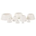 Miniatyrbild 1 av 4: 1 Set Buchner Tratt Kolv Adapter Set Gummi Avsmalnande Krage Filter Adapter Set