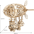 Miniatyrbild 5 av 5: 3D Träpussel Konstruktionsspel DIY 3D Pussel Konstruktionssats för Barn och Vuxna (Ai