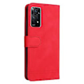 Pikkukuva 3 / 4: Nahkainen kotelo Xiaomi Redmi Note 11 Pro 4G:lle (Punainen)