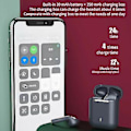 Miniatyrbillede 1 af 5: Bluetooth Øretelefon til Smartphone Android Trådløse Støjreducerende Ørepropper (Sort)