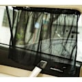 Miniatyrbild 2 av 3: Universell 2 st bilsläpvagn Suv Vip gardin UV-skydd solskydd