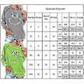 Miniatyrbilde 2 av 2: Jul The Grinch Trykk T-skjorte Jul Kvinner Langermet Genser Pullover Topper Bluse -NMAOV(S Grønn)