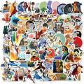 Miniatyrbilde 1 av 5: Anime Avatar Graffiti Klistremerke Skateboard Koffer Super Vanntette