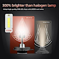 Pikkukuva 4 / 5: 2 kpl Auton LED-ajovalot LED-ajovalosarja Kaikki yhdessä muunnossarja H4 HB2 9003 50W IP68 Vedenpitävä, Malli: Musta