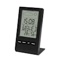 Miniatyrbillede 2 af 4: Sort Indendørs Udendørs Termometer, Termometer Hygrometer Barome