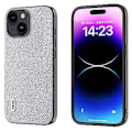 Pikkukuva 1 / 5: Timantti Musta Reuna Puhelimen Kotelo iPhone 14 Plus:lle (Hopea)