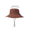 Miniatyrbillede 3 af 5: Bjergbestigningshat med bred skygge, åndbar solskærm, fiskerhat til sommer udendørs aktiviteter ArmyGreen (ArmyGreen)