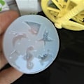 Miniatyrbillede 2 af 5: Silikoneform Søhest Musling Søstjerne Resin Form Slik Chokoladeforme