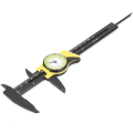 Miniatyrbillede 1 af 4: Rustfrit stål mikrometer, 0-150mm digitalt urkaliber med LCD-display 0,1mm nøjagtighed til måling