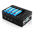 Miniatyrbilde 1 av 5: Kabinett for Raspberry Pi 4B GPIO Lysmodul Breakout Utvidelseskort