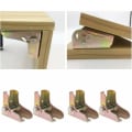 Miniatyrbilde 5 av 5: Folding Table Leg, Lock Extension Table Bed Leg, Hot Rolled Steel