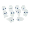 Miniatyrbillede 1 af 5: 10 stk. Fe Have Tilbehør Udendørs Dekoration Mikro Landskab Samlinger Resin Elvere Miniature til Soveværelse Græsplæne Baghave (Blåt Lys)