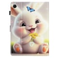 Miniatyrbild 3 av 5: Sömnadsplattafodral för Samsung Galaxy Tab A9 (Kanin)