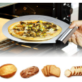 Pikkukuva 3 / 5: Kakkulapio Ruostumaton Teräs Pyöreä Paistotyökalut Pizzalapio Trans