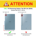 Pikkukuva 2 / 4: (punainen) Kotelo Samsung Galaxy Tab S6 Lite 10.4 tuumaa 2022/2020 - Moni-asentokansi korttipaikalla