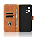 Miniatyrbilde 5 av 5: Skin Feel Lærveske for vivo iQOO 8 Pro (Brun)