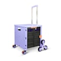 Miniatyrbillede 1 af 5: Sammenklappelig med hjul, 54L/45KG Multifunktionel og holdbar stor kapacitet Utility Cart med Teleskop
