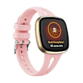 Pikkukuva 1 / 4: Fitbit Versa 3 / 4 silikoniranneke S (vaaleanpunainen)