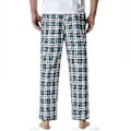 Miniatyrbilde 4 av 5: Rutete bomulls pyjamasbukser for menn/YY(S Blå.Hvit.Gul)