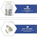 Miniatyrbillede 2 af 3: 6 stk. Pære Adapter Lampefod Konvertere Lampeholder Adapter (E27 til G9)