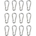 Miniatyrbillede 1 af 5: 12 stk. Fastener Karabinhage til Heavy Duty, Sport, Låsehunde, Gynge