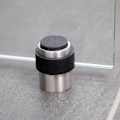 Miniatyrbilde 3 av 5: Dørstopper i rustfritt stål, gummiveggdørstopper med vegg