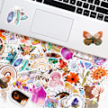 Miniatyrbillede 5 af 5: Boho Stickers, 50 stk. Søde Æstetiske Boho Vandfaste Stickers, Viny*