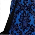 Miniatyrbillede 2 af 5: 15% RABAT Dame Renaissance Middelalder Kostume Kjole Snøret Irsk Over Lange Kjoler Cosplay Retro Kjole (4XL Blå)