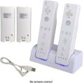 Miniatyrbild 2 av 5: Dubbel laddningsstation för Nintendo Wii-fjärrkontroll (kompatibilitet), Wii