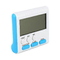 Miniatyrbilde 2 av 5: Magnetisk Stor LCD Digital Kjøkkentimer Nedtelling Opptelling Klokke 24 Timer Høy Alarm Blå+Hvit