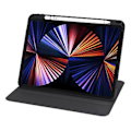 Miniatyrbilde 3 av 4: Akryl Lærveske For iPad Pro 11 2022/2021/2020/2018 (Svart)