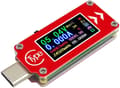 Miniatyrbillede 1 af 4: Type-C Farve LCD USB Voltmeter Amperemeter Spændingsmåler Strømmåler