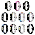 Miniatyrbillede 4 af 5: Armbånd Blødt Hudvenligt Udskiftningsarmbånd i Blød Silikone Kompatibelt med Samsung Galaxy Fit2 SM-R220 (11)
