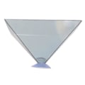 Miniatyrbilde 4 av 4: 3D Hologram Pyramide Display Projektor Video Stativ Universal For Smart Mobiltelefon