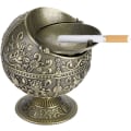 Miniatyrbild 2 av 5: Utomhus askkopp - Askkopp med lock för utomhus inomhus hem, metall