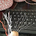 Miniatyrbillede 3 af 5: 500m Elektrisk Bærbart Hegn Poly Wire Reb Gård Have Dyr Indhegning Værktøj Qinhai