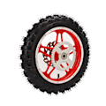 Miniatyrbillede 2 af 5: 2,5x10 Tommer Baghjul Fælg Dækmontering til Terrænmotorcykler og Dirt Pit Bikes